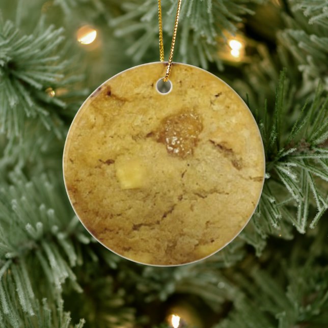 Yummy Apple Caramel Cookie Christmas Ceramic Tree Decoration (Tree)