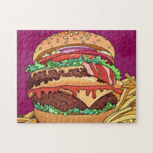 Yummy Burger Jigsaw Puzzle