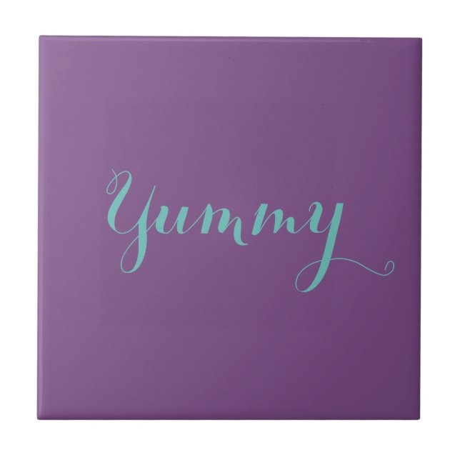 Yummy Ceramic Tile (Front)