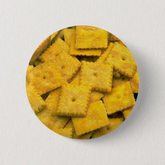 Yummy Cheese crackers 6 Cm Round Badge