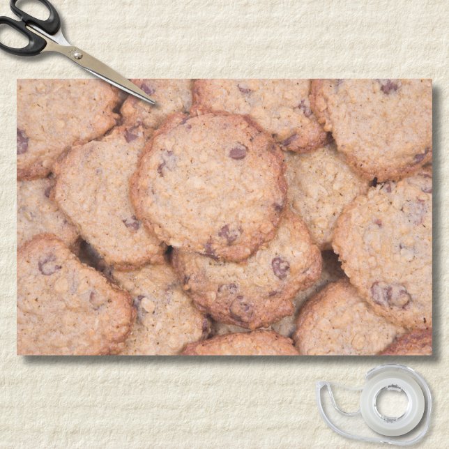Yummy Chocolate Cookies Tissue Paper (Creator Uploaded)