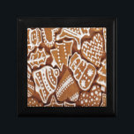 Yummy Christmas Holiday Gingerbread Cookies Gift Box<br><div class="desc">Yummy Christmas Holiday Gingerbread Cookies design for anyone who loves baking Christmas cookies.  Delicious looking treats. 


 Christmas cookies,  gingerbread cookies,  Christmas,  holidays,  Xmas,  Christmas cookie design,  cookie patterns,  Christmas cookie backgrounds</div>
