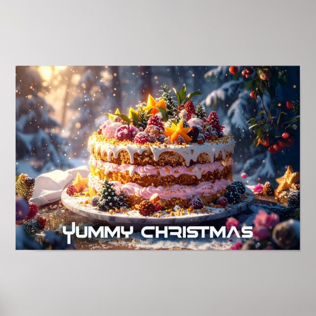 YUMMY CHRISTMAS POSTER (Front)