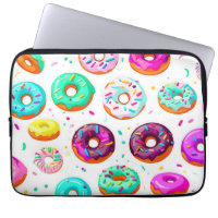 Yummy cream doughnuts pattern
