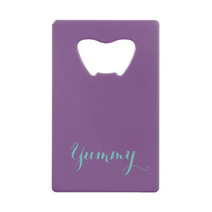 Yummy Credit Card Bottle Opener