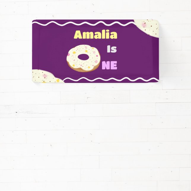 Yummy doughnut banner (Insitu)