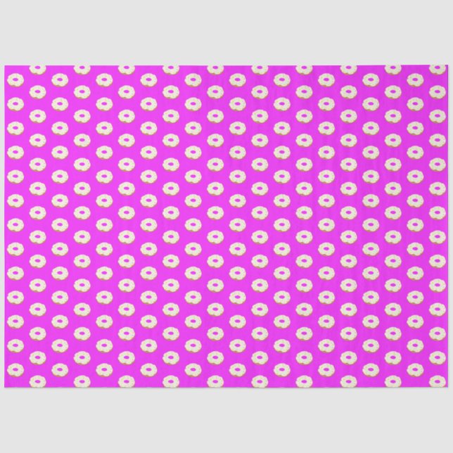 Yummy doughnuts tissue paper (Front)