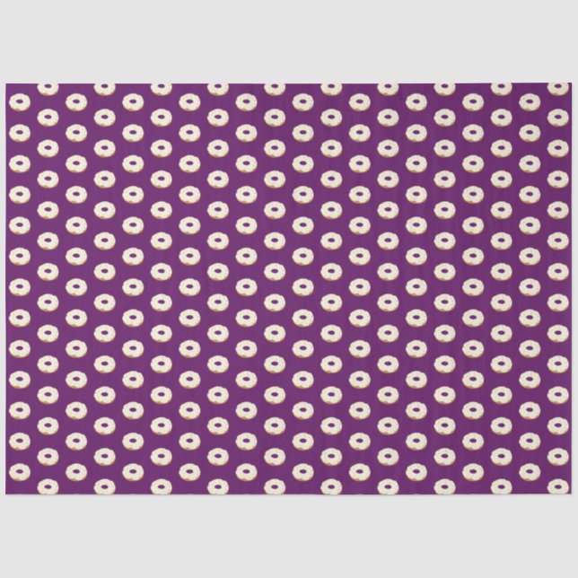 Yummy doughnuts tissue paper (Front)