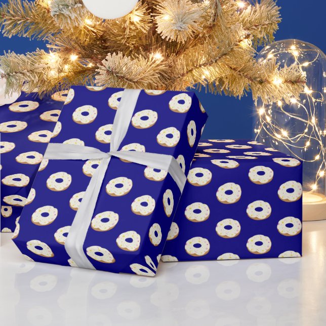 Yummy doughnuts wrapping paper (Holidays)