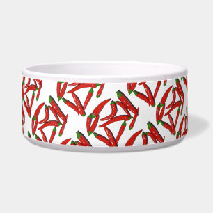 Yummy Hot Red Chilli Peppers Pepper Pattern