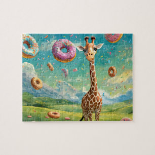Yummy - I love doughnuts Jigsaw Puzzle