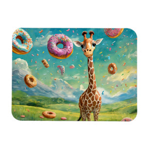 Yummy - I love doughnuts Magnet