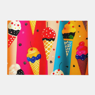 Yummy Ice Cream Doormat