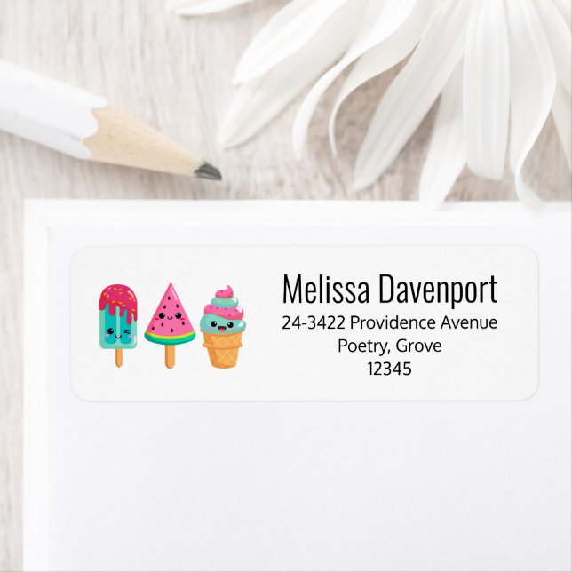 Yummy Ice Cream Trio Summer Vibe Address (Insitu)