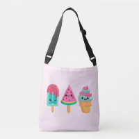Yummy Ice Cream Trio Summer Vibe