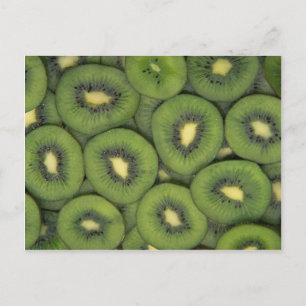 Yummy Kiwi fruit Postcard