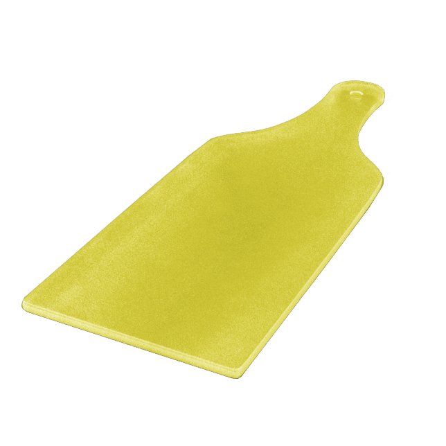 Yummy Lily Yellow Solid Colour Cutting Board (Corner)