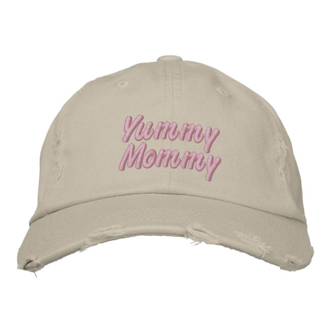 Yummy Mummy Embroidered Hat (Front)