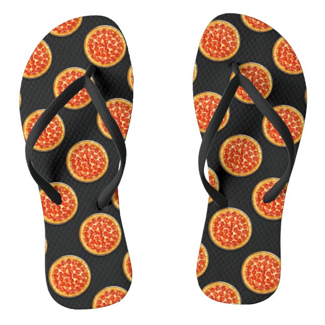 Yummy Pepperoni Pizza Jandals (Footbed)