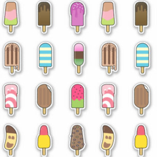 Yummy Popsicle Ice Cream Assortment