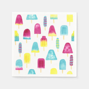 Yummy Popsicles Napkin