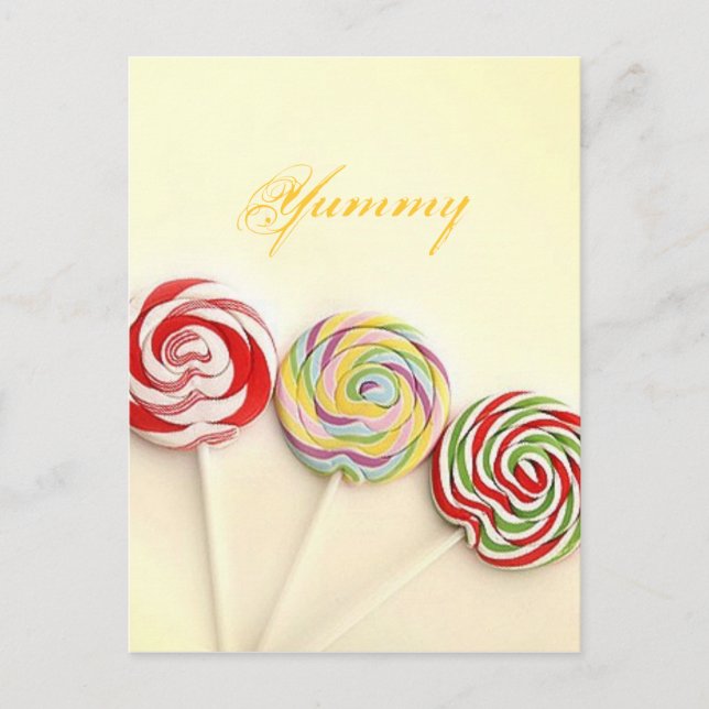 Yummy Postcard (Front)