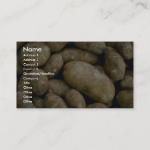 Yummy Potatoes Business Card