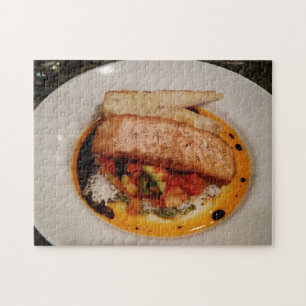 Yummy! Puzzle - Delicious Salmon Dish