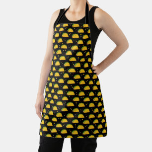 Yummy Taco Pattern Apron