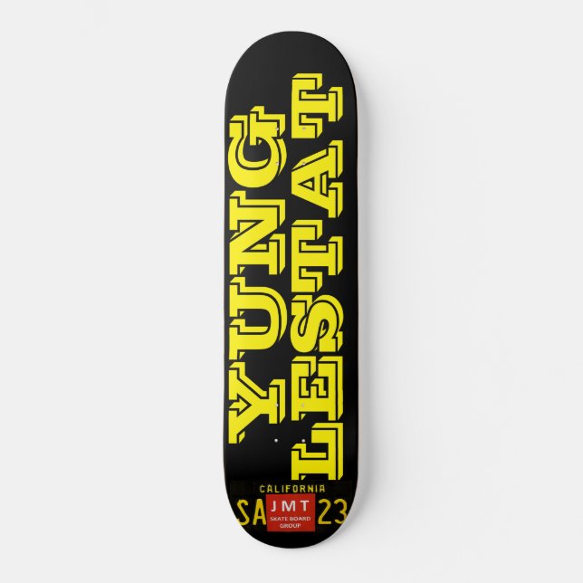 YUNG LESTAT  OFFICIAL Skateboard (Front)