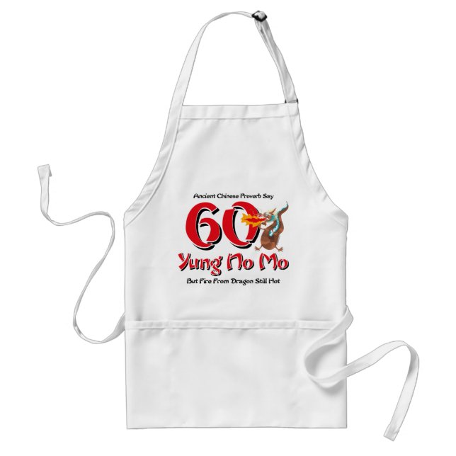 Yung No Mo 60th Birthday Standard Apron (Front)