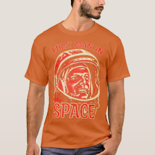Yuri Gagarin First Man In Space T-Shirt
