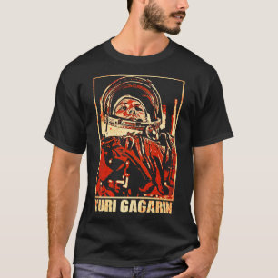 Yuri Gagarin Soviet Cosmonaut Astronaut 2 T-Shirt