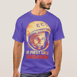 Yuri Gagarin Soviet Cosmonaut Astronaut 4 T-Shirt