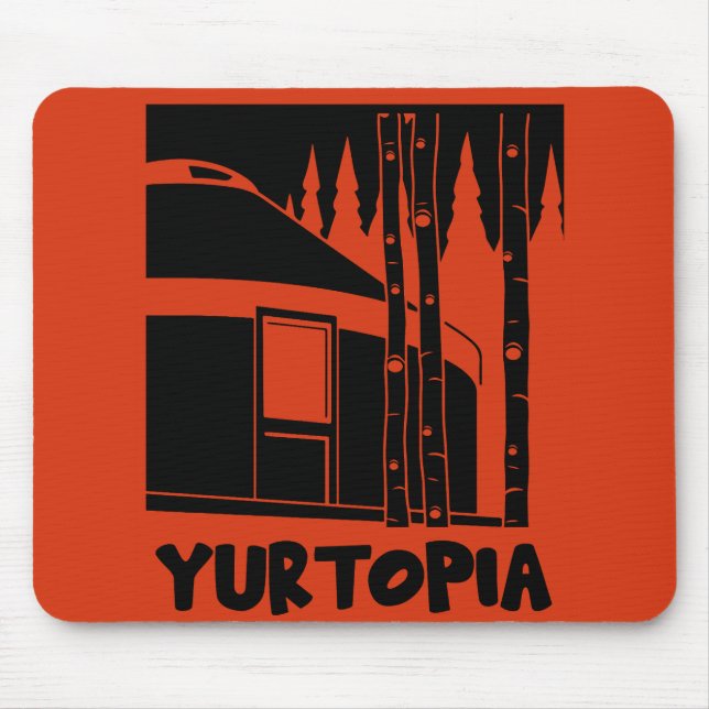 Yurt Life Gifts Mouse Pad (Front)