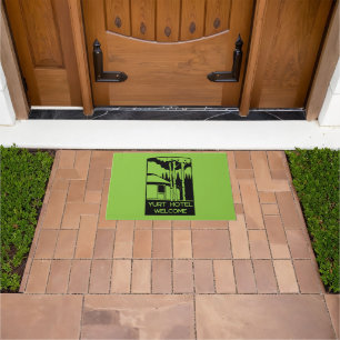 Yurt Living And Vacation Promotion Doormat