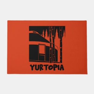 Yurt Living In Nature Doormat