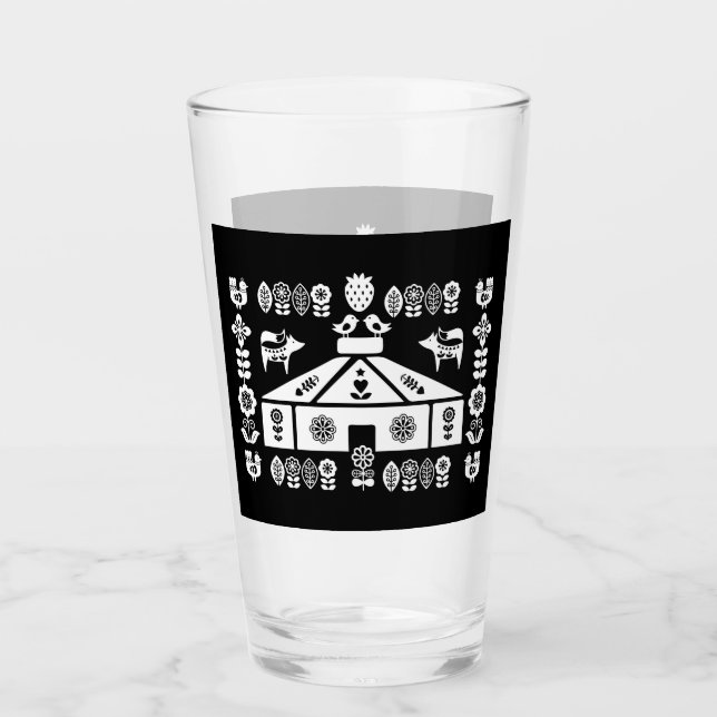 Yurt Living In Nature Glass (Front)