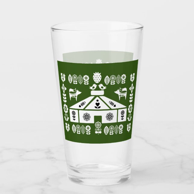 Yurt Living In Nature Glass (Front)