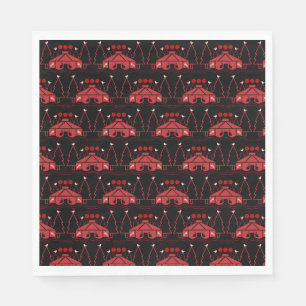 Yurt Living In Nature Napkin