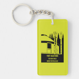 Yurt Vacation Rentals Key Ring