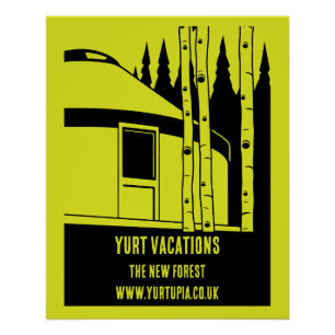 Yurt Vacation Rentals Poster