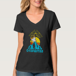 Yurta Republic of Kazakhstan Qazaqstan Kazakh flag T-Shirt