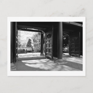 Yushima Seido: Tokyo, Japan (Black and White) Post Postcard