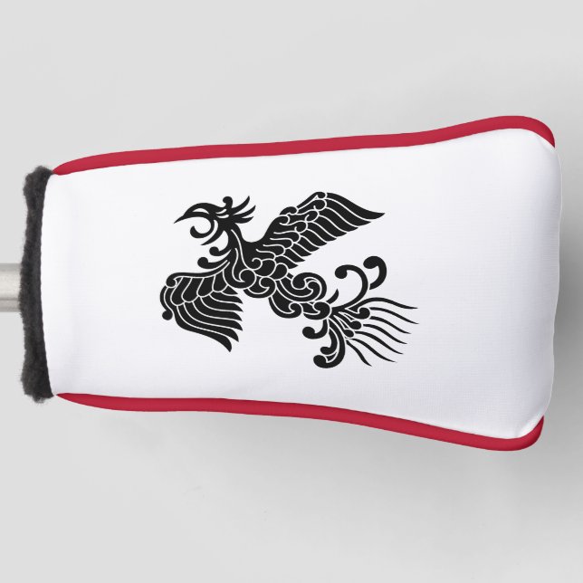 Yusoku Phoenix Golf Head Cover (Front)
