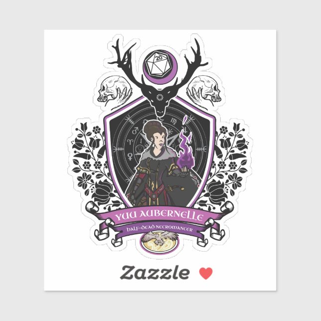 Yuu Auburnelle Sticker (Sheet)