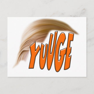 Yuuge Trump Postcard