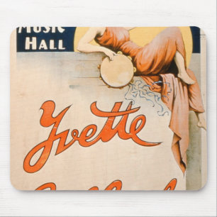'Yvette Guilbert (c.1869-1944) at Koster and Bial' Mouse Pad