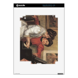 Yvonne and Christine Lerolle at the piano - Renoir Skins For The iPad 2