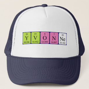 Yvonne periodic table name hat
